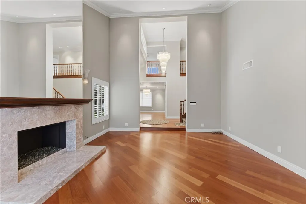 Living Room with Fireplace