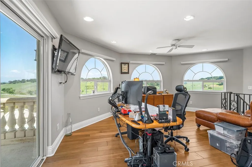 ONLY UPSTAIRS ROOM. ALL ELSE IS SINGLE STORY WITH NO STEPS