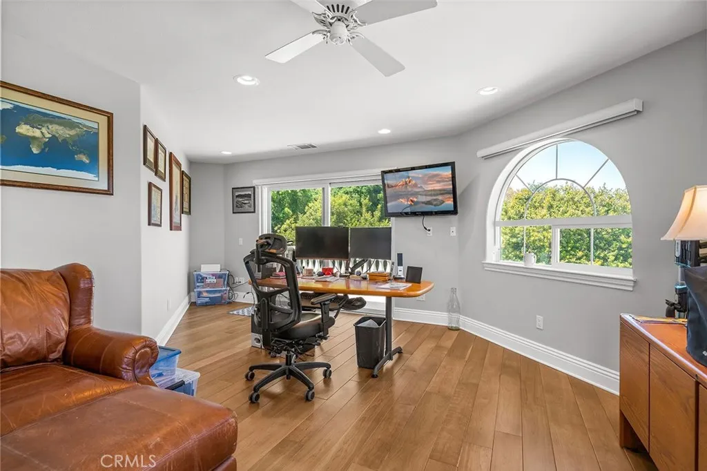 ONLY UPSTAIRS ROOM. ALL ELSE IS SINGLE STORY WITH NO STEPS.