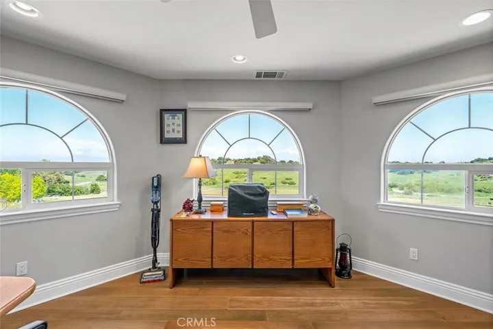 ONLY UPSTAIRS ROOM. ALL ELSE IS SINGLE STORY WITH NO STEPS