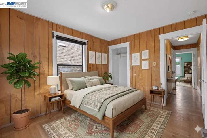 virtually staged bedroom 2