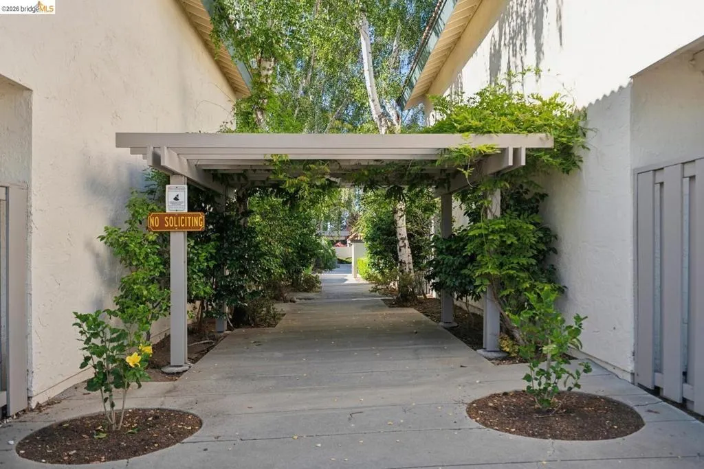 Shared walkway within the community