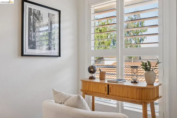 Window overlooking patio