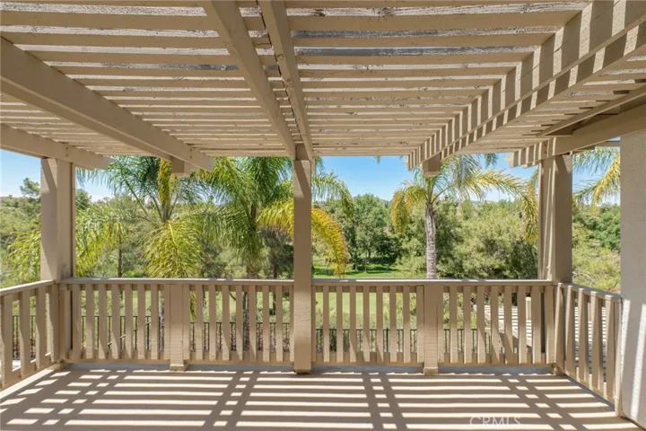 45339 Tiburcio Temecula CA 92592 - Balcony overlooking the Fairway