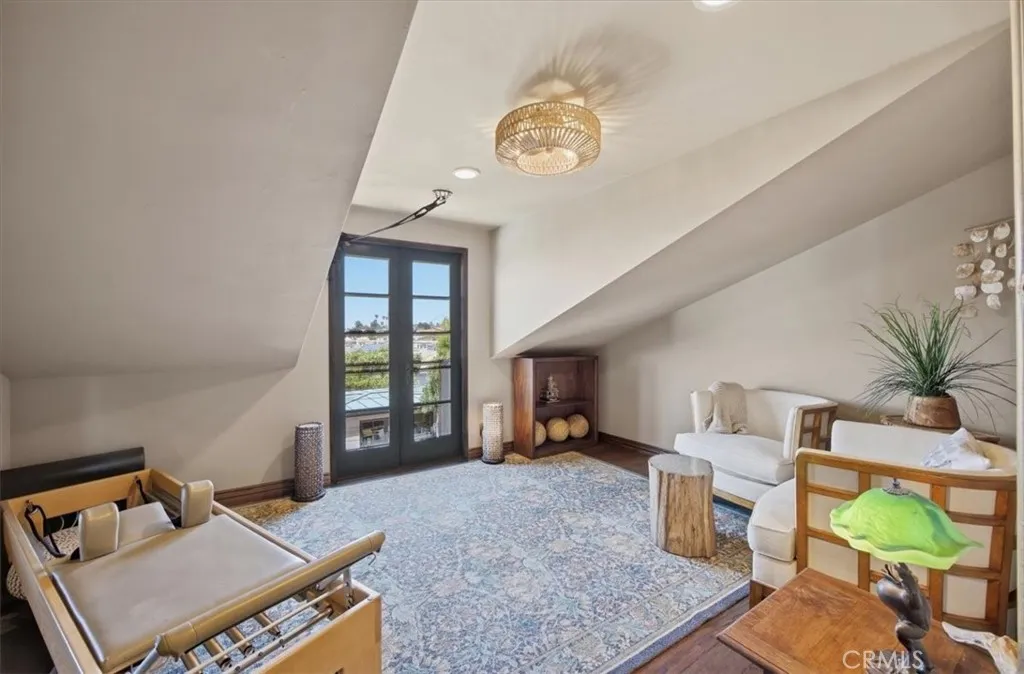 Upstairs Bedroom - Currently used as workout room
