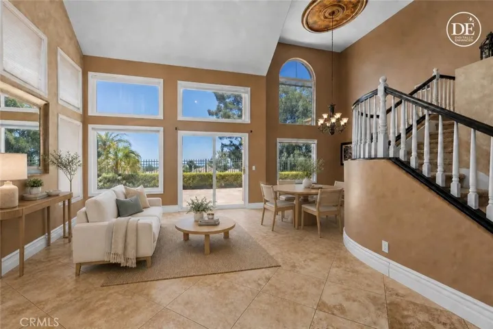 Virtually Staged Living Room