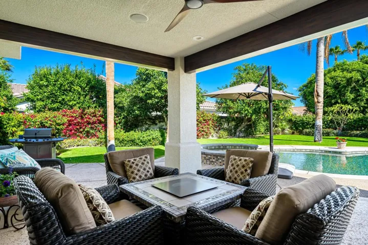 Great patio space