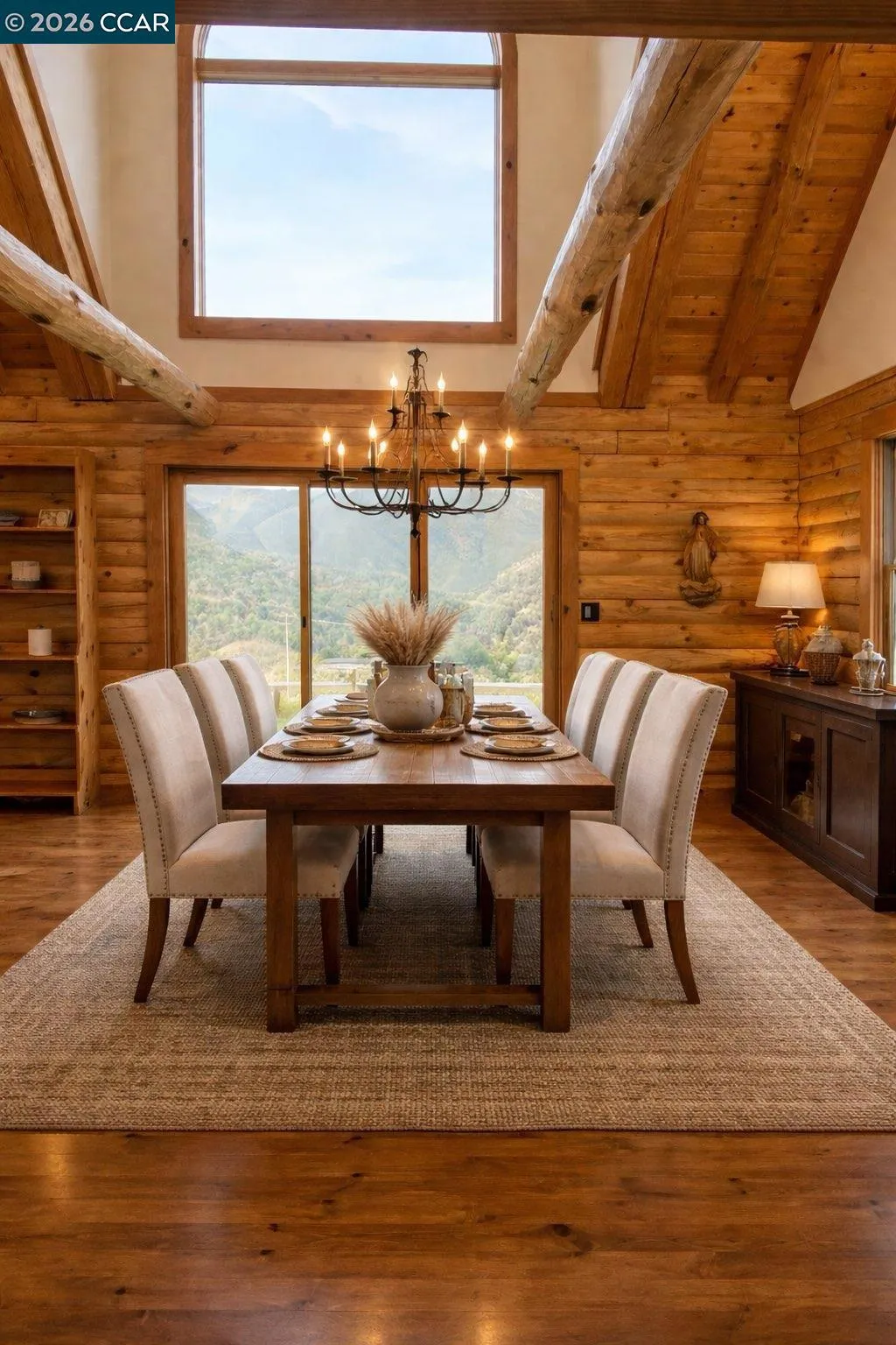 AI decorated dinning area