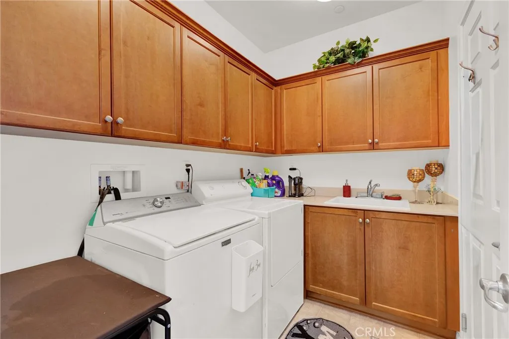 Laundry Room - Utility Sink & Storage - Washer & Dryer are Included