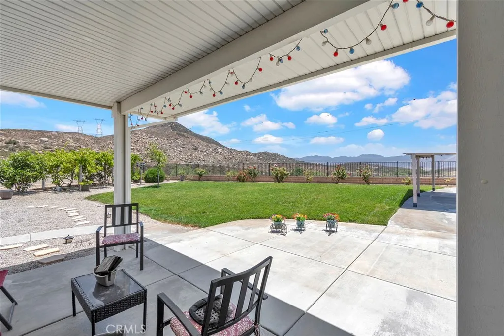 Inviting Sitting Area - Covered Patios AND Gazebo