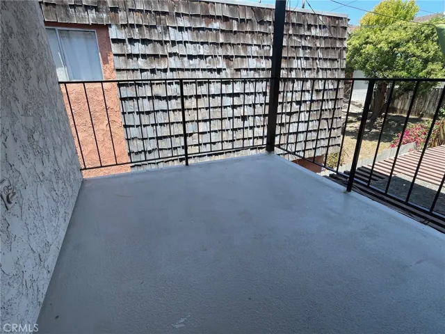 Back Balcony off Master Bedroom