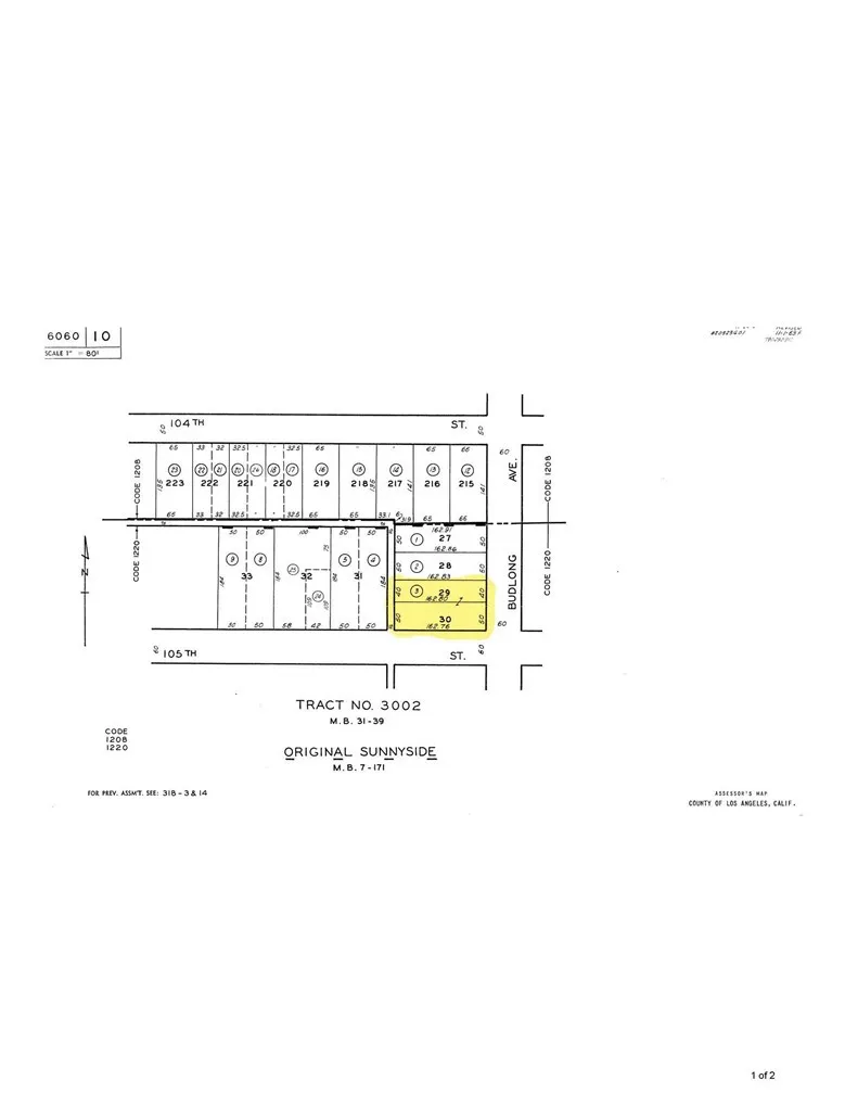 Tax Map Lot 29 & 30