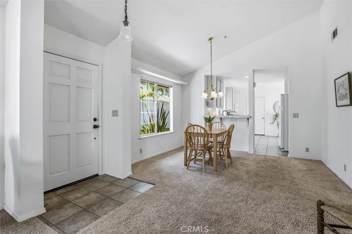 Front entrance Foyer, open concept living, vaulted ceilings