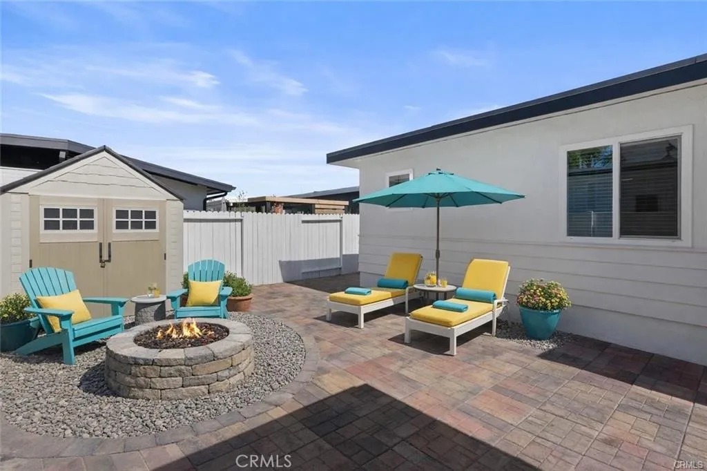 Large backyard