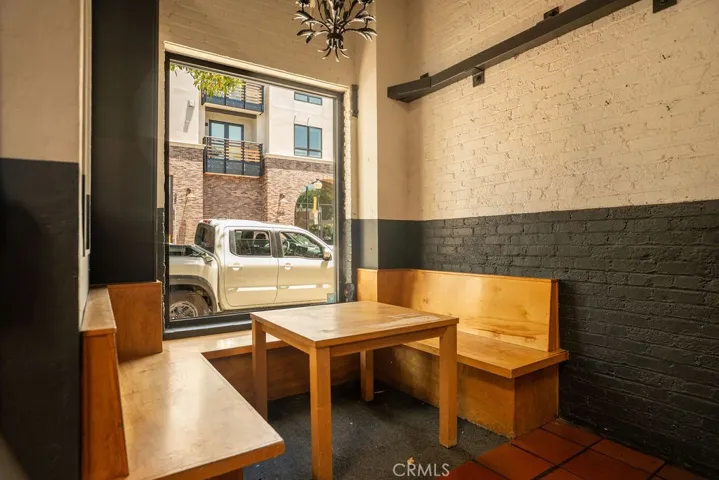 Front seating area