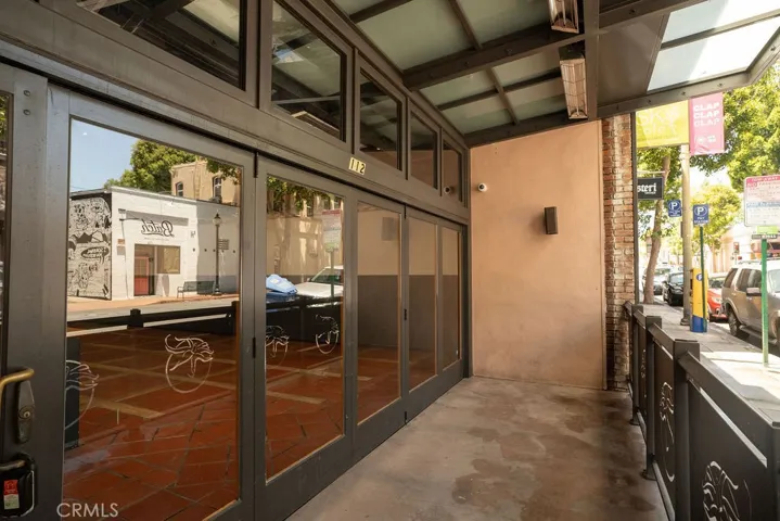 Front covered patio