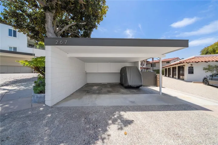 Community Courtyard & Covered Parking