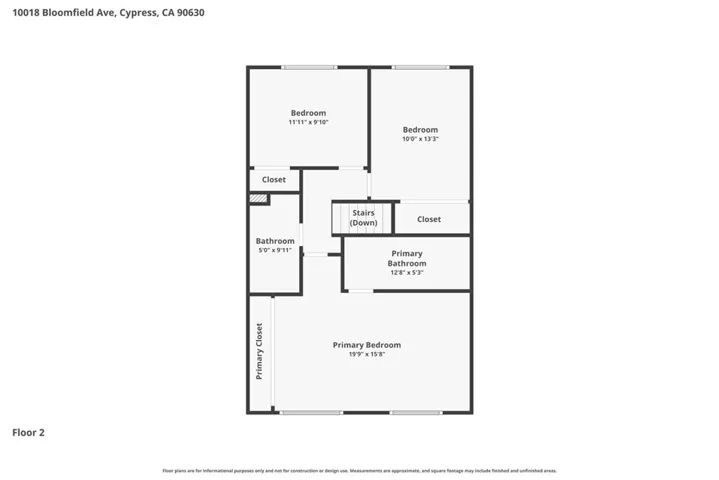 10018 Bloomfield, Cypress, California 90630