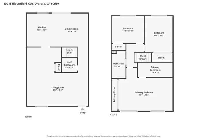 10018 Bloomfield, Cypress, California 90630