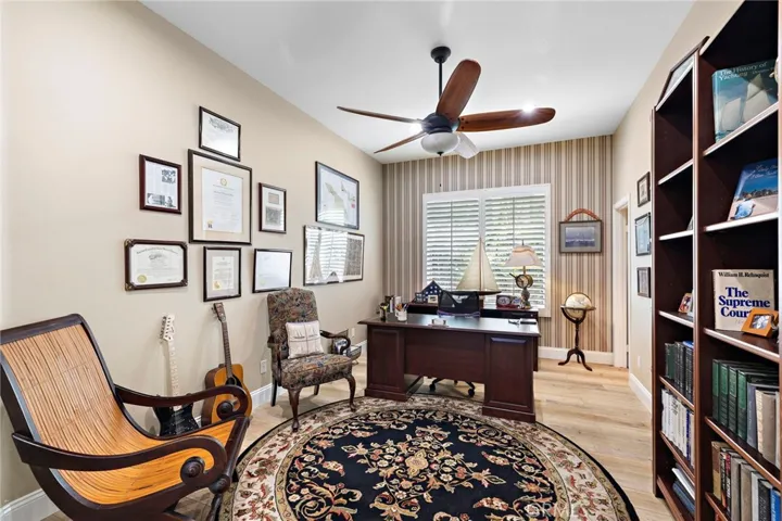 main floor bedroom / office space