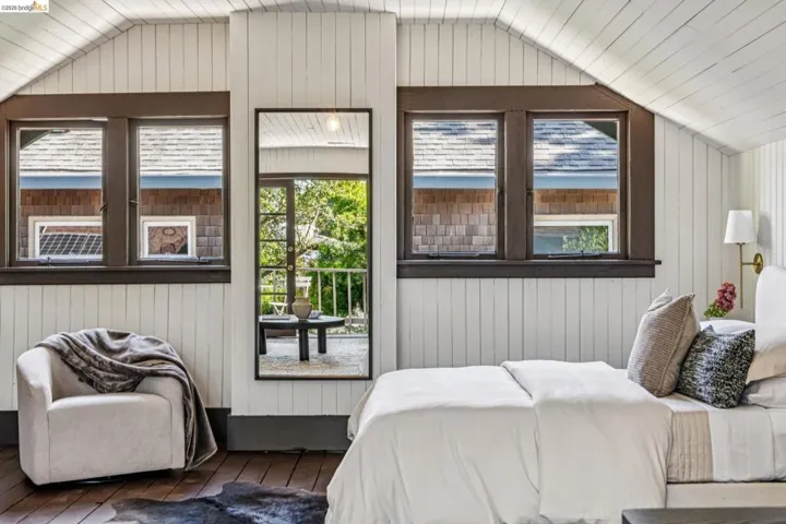 This attic is the ultimate flex space!