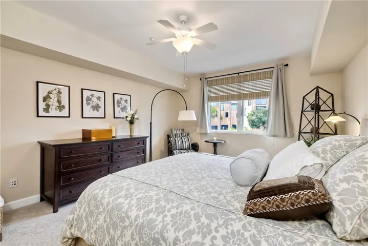 Spacious master bedroom