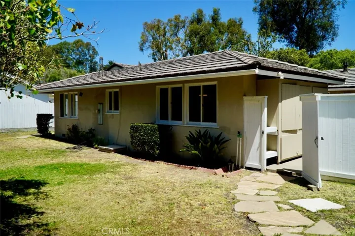 Rear yard