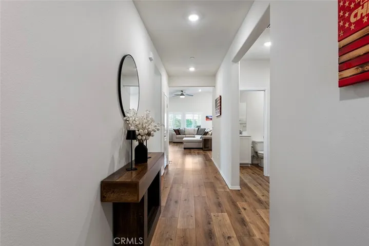 Hallway to grand room