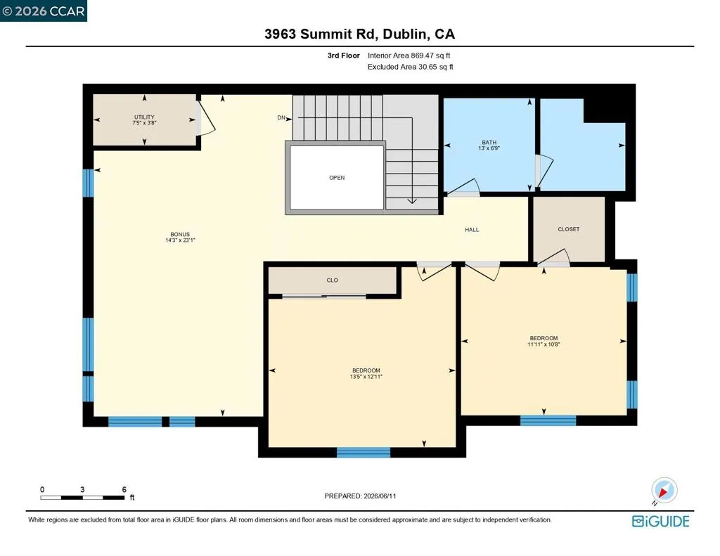 3rd Floor Plan