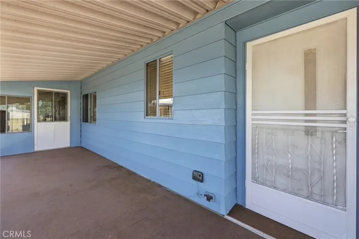 Covered Entrance