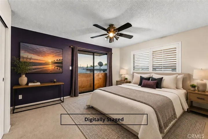 DUAL PRIMARIES upstairs with large closets - digitally staged & ready for your imagination.