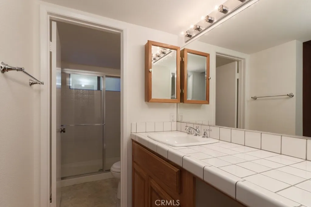 Primary Bath and Vanity Area