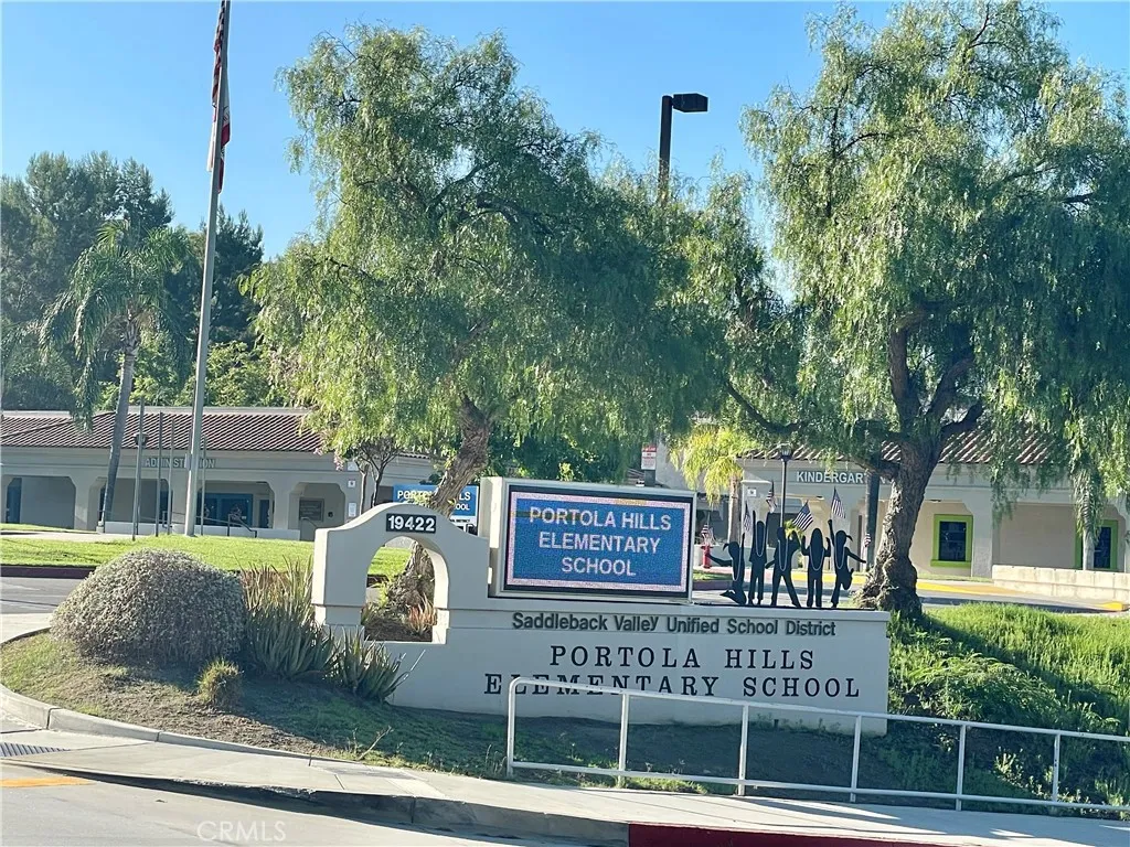 Award-winning Portola Hills Elementary School