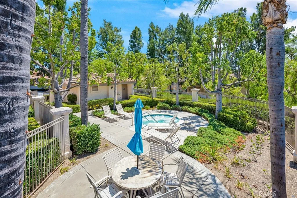 One of five community spas just a few steps away