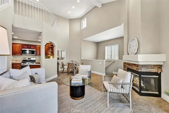 Open concept living area