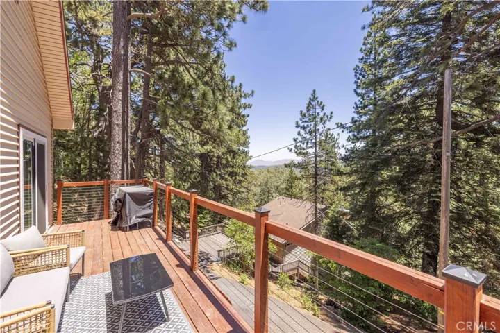 Deck off living room
