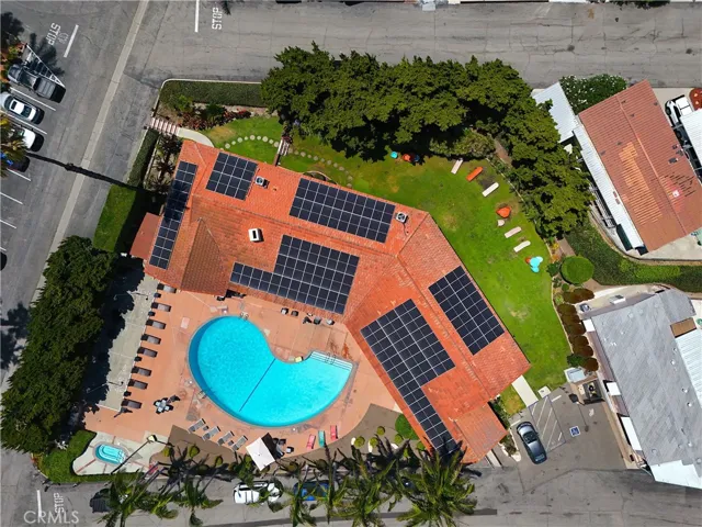 Clubhouse with pool, spa, activity yard