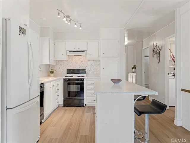 Kitchen and hallway