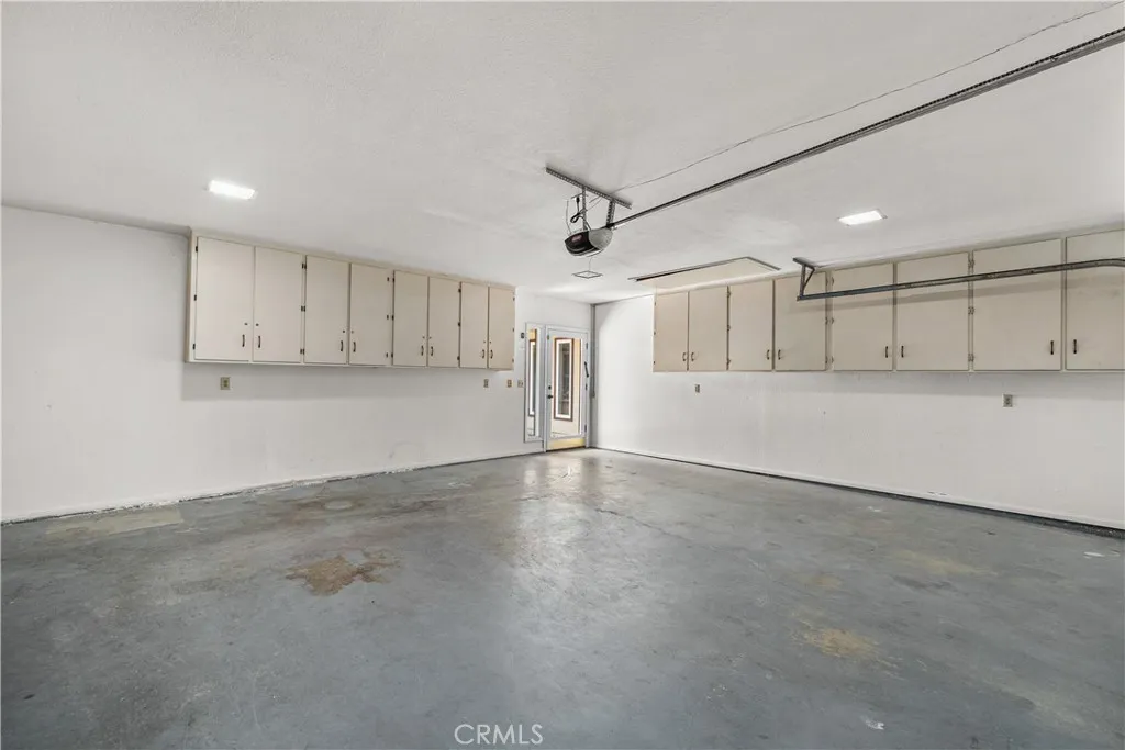 Large 2 car garage