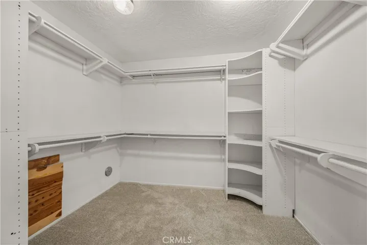 Master walk-in closet