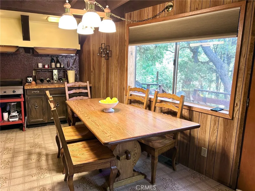 Custom oak table
