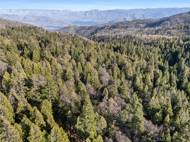 View of Isabella Lake from ridge