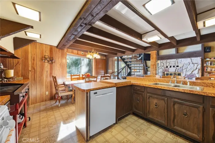 Open concept view from kitchen
