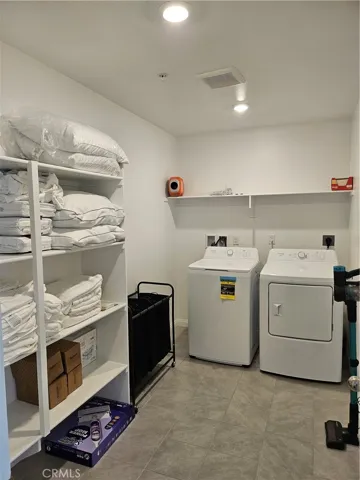 upstairs laundry room