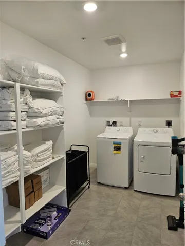 upstairs laundry room