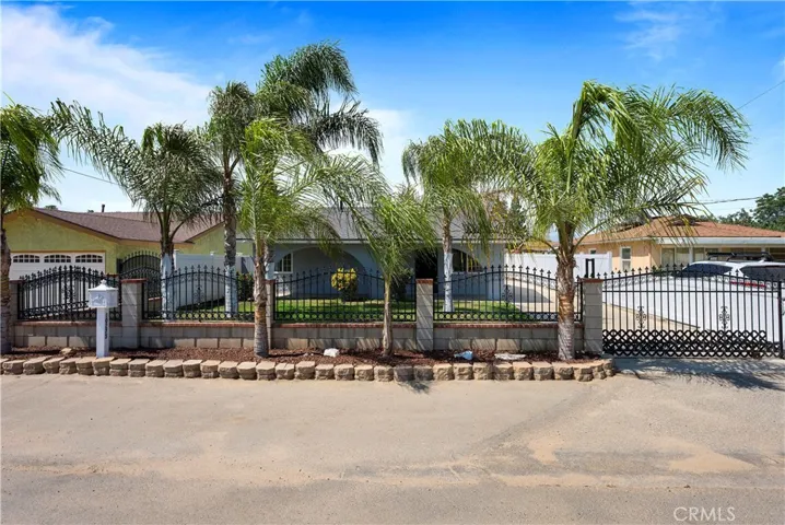 front of the home