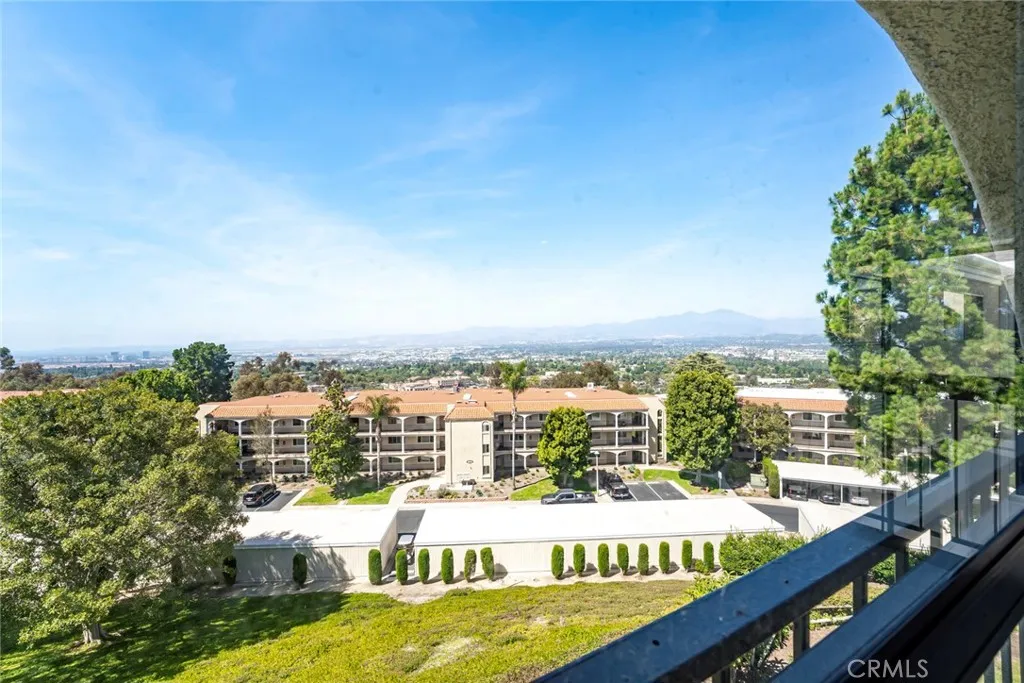 Mountain views from private balcony