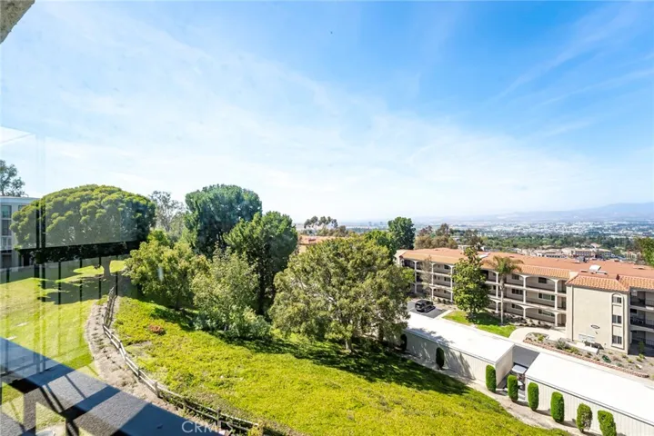 View from private balcony