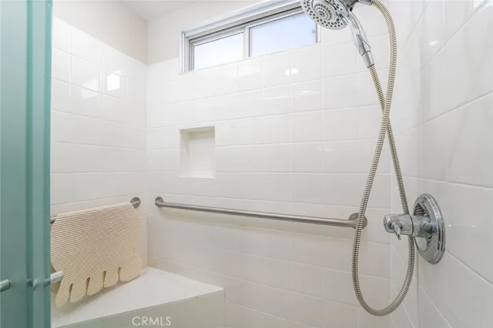 Shower with a seat