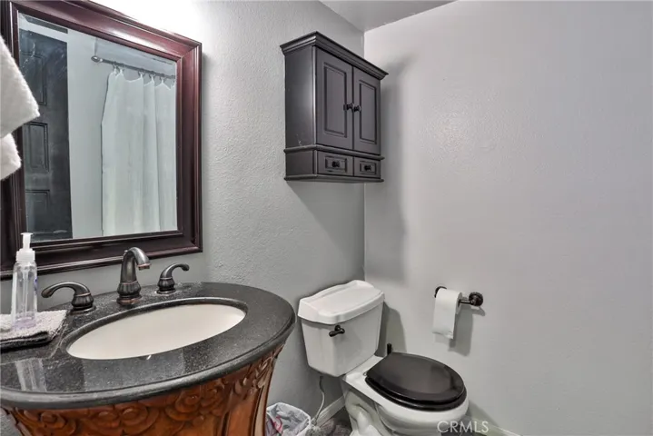 Downstairs powder-room
